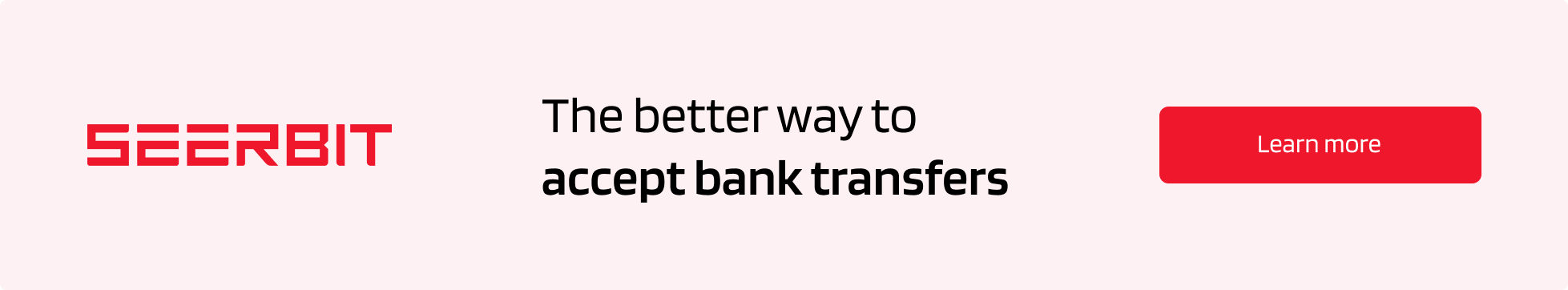 Accept bank transfer with SeerBit Virtual account